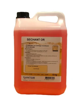 Accélérateur de séchage ultra concentré vaisselle 5 KG Sechant Or - SANTOR
