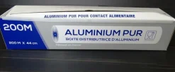 Aucune Aluminium en boîte distributrice 200 m x 45 cm Online