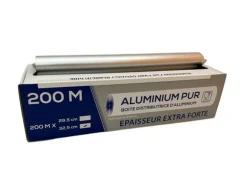 Aluminium en boîte distributrice 200 m x 33 cm - Aucune Clearance