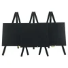 Ardoise de table carré noir 24,4x15x13,5 cm (3 pièces) - SECURIT Clearance