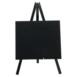 Ardoise de table carré noir 24,4x15x13,5 cm (3 pièces) - SECURIT Clearance