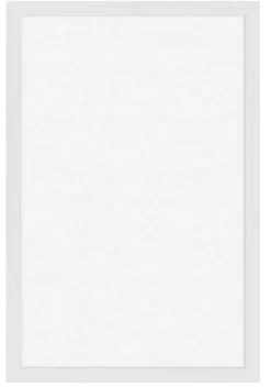 Ardoise murale rectangulaire blanc 60x40x1 cm Woody - SECURIT New