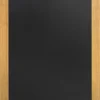Ardoise murale rectangulaire noir 100x56 cm Classique - SECURIT Online