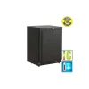 PROINOX Armoir réfrigérée positive noir froid positif 129 L 2 grilles Best