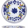 Assiette antipasto blanc porcelaine Ø 21 cm Capri - MOLLENI Sale