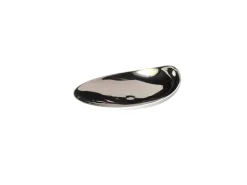 COOKPLAY Assiette argent porcelaine 14x11 cm Jomon