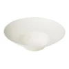 Assiette bagasse rond blanc Ø 19 cm (25 pièces) - DUNI New