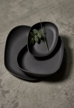Assiette blanc porcelaine 33,5x12 cm Yayoi - COOKPLAY