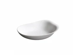 Assiette blanc porcelaine 21x15,5 cm Jelly - COOKPLAY Clearance