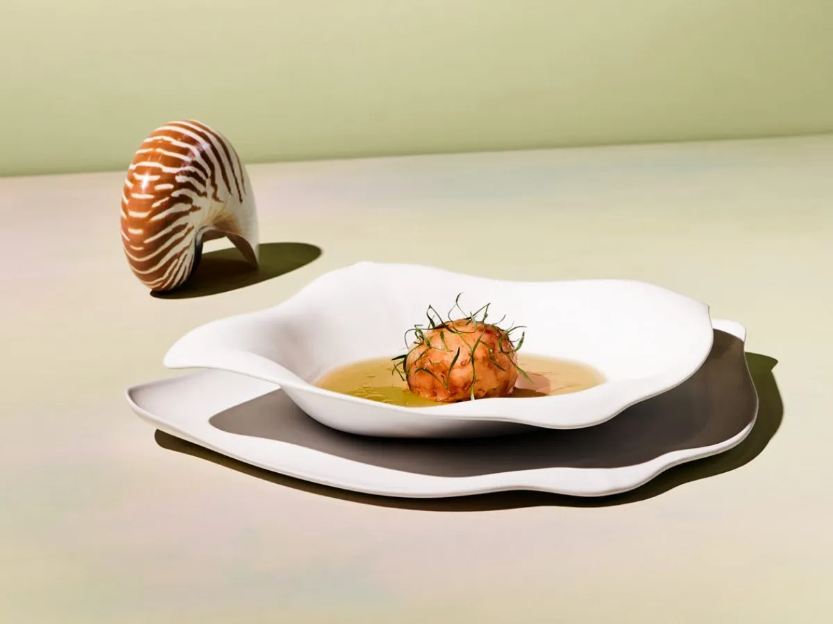 COOKPLAY Assiette blanc porcelaine 14x10 cm Oceancook