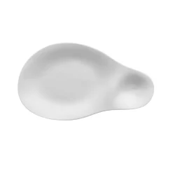 Assiette blanc porcelaine 34,5x20,5 cm Tears - COOKPLAY Clearance