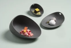 Assiette blanc porcelaine 14x11 cm Jomon - COOKPLAY Best