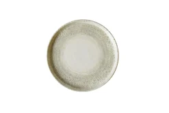 DUDSON Assiette à bord droit beige porcelaine vitrifiée Ø 21 cm Butterfly Sale