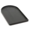 Assiette à bord droit rectangulaire ébène bois 45 cm La Mère - SERAX