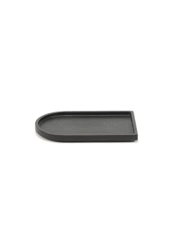 SERAX Assiette à bord droit rectangulaire ébène bois 30 cm La Mère