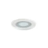 CHURCHILL Assiette à bord droit rond Aquamarine porcelaine vitrifiée Ø 26 cm Fusion New