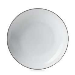 REVOL Assiette à bord droit rond blanc porcelaine culinaire Ø 19 cm Equinoxe New