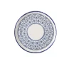 DUDSON Assiette à bord droit rond Ink porcelaine vitrifiée Ø 26 cm Harvest Mediterranean Moresque Best