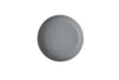 CHURCHILL Assiette à bord droit rond seattle grey porcelaine vitrifiée Ø 20 cm Emerge Online