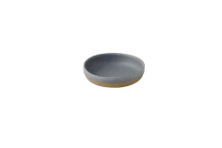 Assiette à bord droit rond seattle grey porcelaine vitrifiée Ø 17 cm Emerge - CHURCHILL