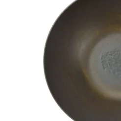 ACCOLADE Assiette bowl rond gris brun grès émaillé Ø 24 cm Enigma Hot