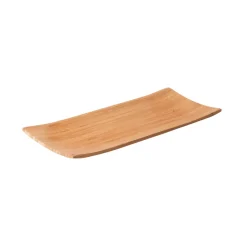 EARTH ESSENTIALS Assiette buffet bambou Naturel 24x10 cm Oxstal (40 pièces) Clearance
