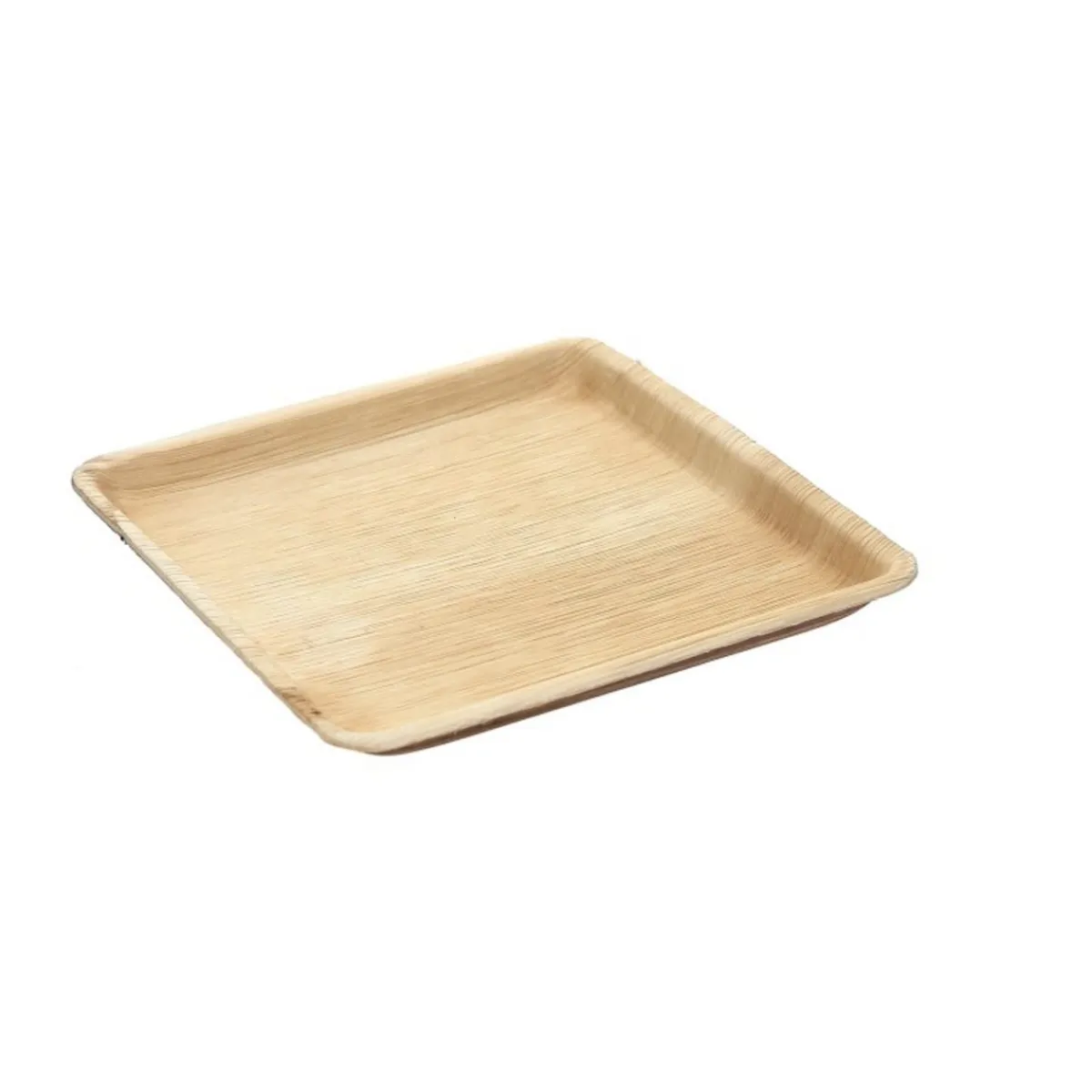 PRO.MUNDI Assiette carré bois 22x22x2 cm Oxstal (100 pièces) Clearance