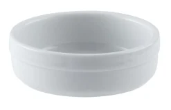 Assiette catalane rond blanc porcelaine Ø 8 cm Cafett - PRO.MUNDI Best