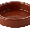 PRO.MUNDI Assiette catalane rond brun terre cuite Ø 6 cm Catalane Best