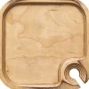 DE LA ROCA Assiette coktail bouleau 18 cm Outlet