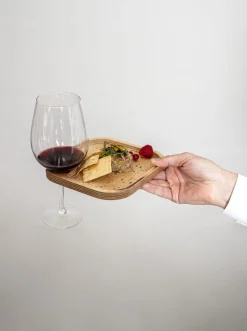 DE LA ROCA Assiette coktail bouleau 18 cm Outlet
