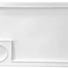 PRO.MUNDI Assiette à compartiments rectangulaire blanc porcelaine 35,5x23 cm New