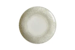 DUDSON Assiette coupe beige porcelaine vitrifiée Ø 27 cm Butterfly Best