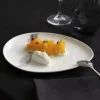 Assiette coupe creuse blanc porcelaine Ø 23 cm Silk - ACCOLADE Sale