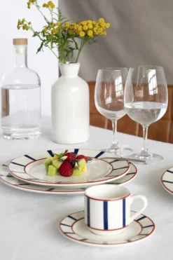 Assiette coupe creuse blanc porcelaine Ø 23 cm Ama - ACCOLADE Outlet
