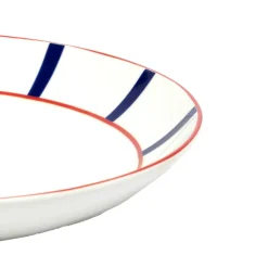 Assiette coupe creuse blanc porcelaine Ø 23 cm Ama - ACCOLADE Outlet