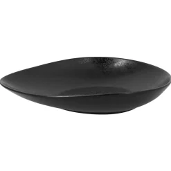 RAK Assiette coupe creuse noir porcelaine vitrifiée 25 cm Shaped Online
