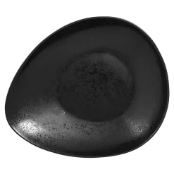 RAK Assiette coupe creuse noir porcelaine vitrifiée 25 cm Shaped Online