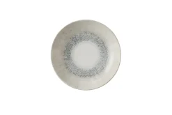CHURCHILL Assiette coupe creuse rond Agate grey porcelaine vitrifiée Ø 18,2 cm Fusion Sale