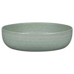 Assiette coupe creuse rond Aqua Green porcelaine vitrifiée Ø 16 cm Selva - RAK Discount