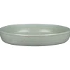 RAK Assiette coupe creuse rond Aqua Green porcelaine vitrifiée Ø 23,7 cm Selva New