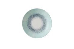 Assiette coupe creuse rond Aquamarine porcelaine vitrifiée Ø 24,8 cm Fusion - CHURCHILL