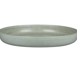 Assiette coupe creuse rond Aqua Green porcelaine vitrifiée Ø 29,7 cm Selva - RAK Discount