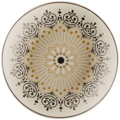 Assiette coupe creuse rond Argila Décor Cartagena porcelaine Ø 26,1 cm Earth - RAK New