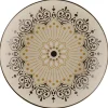 Assiette coupe creuse rond Argila Décor Cartagena porcelaine Ø 36 cm Earth - RAK Best
