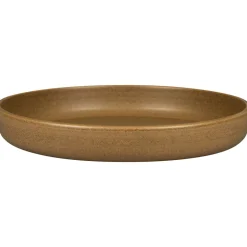 Assiette coupe creuse rond Autumn Brown porcelaine vitrifiée Ø 27,8 cm Selva - RAK Outlet