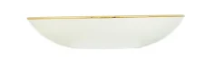 CHURCHILL Assiette coupe creuse rond barley white porcelaine vitrifiée Ø 24,8 cm Stonecast Barley Hot