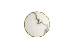 Assiette coupe creuse rond barley white porcelaine vitrifiée Ø 18,2 cm Spice - CHURCHILL New