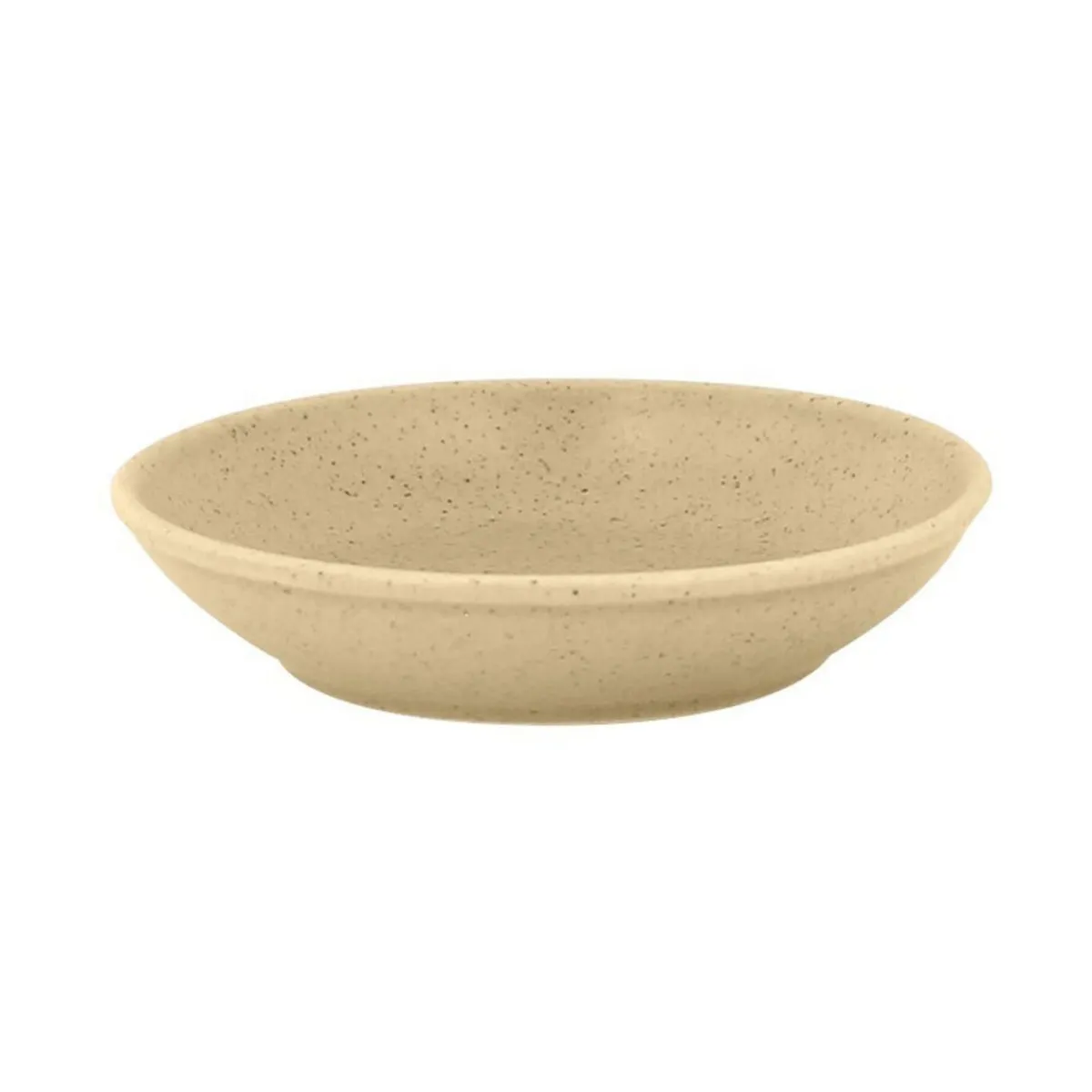 RAK Assiette coupe creuse rond beige porcelaine vitrifiée Ø 7,4 cm Genesis Clearance