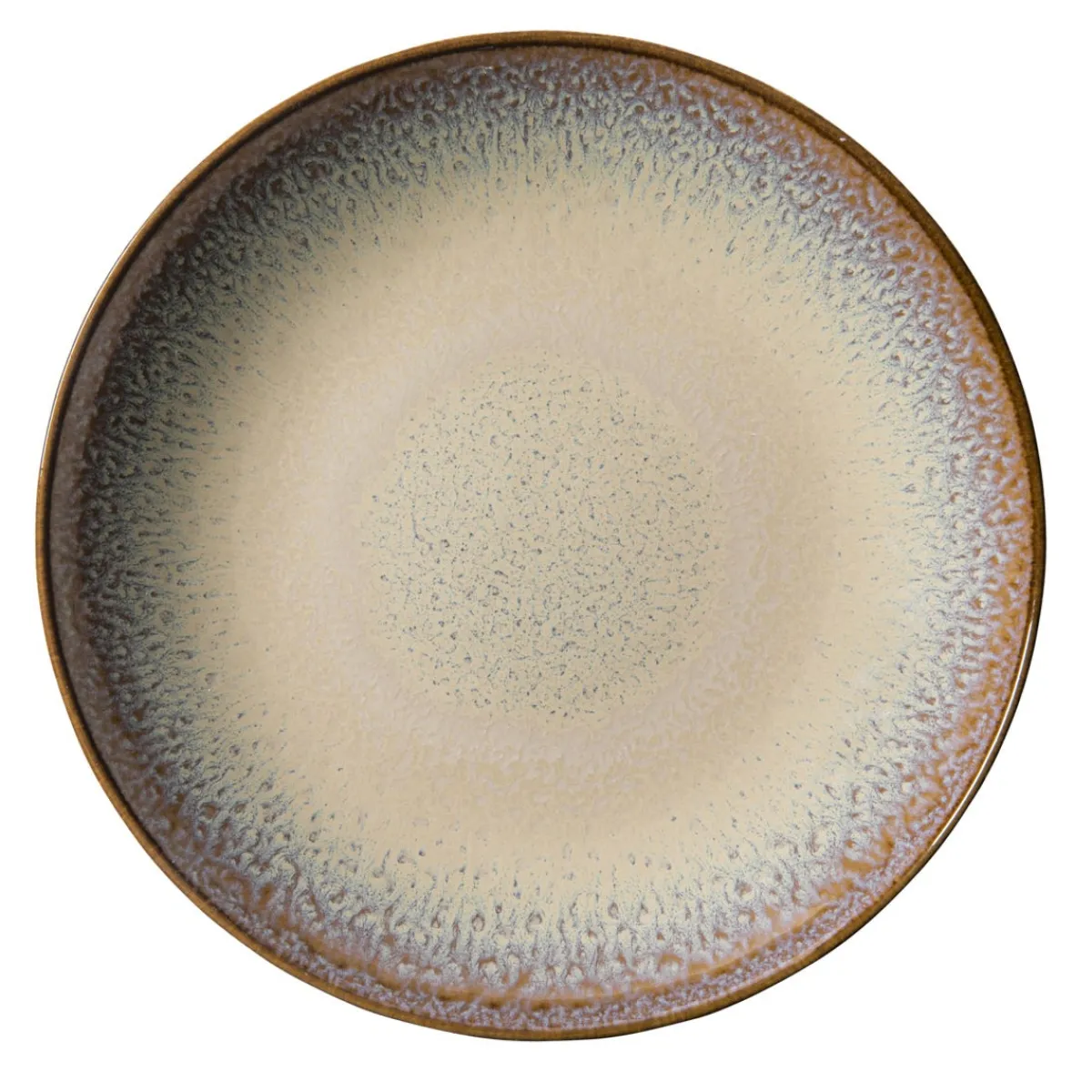 ACCOLADE Assiette coupe creuse rond beige porcelaine Ø 26 cm Savanna Hot